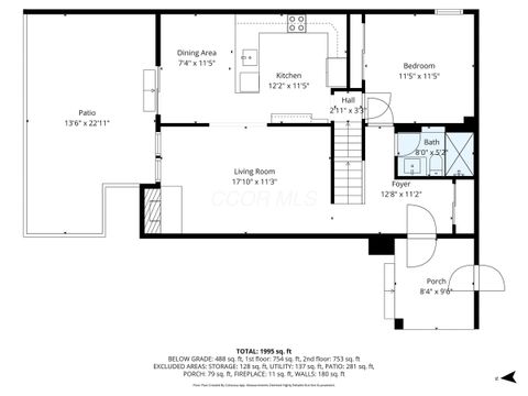 Tiny photo for 1537 Sandringham Court, Columbus, OH 43220 (MLS # 226000572)