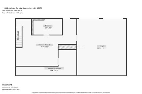 Tiny photo for 1144 Rainbow Drive NW, Lancaster, OH 43130 (MLS # 226014034)