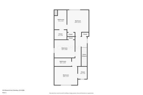 Tiny photo for 910 Ellsworth Avenue, Columbus, OH 43206 (MLS # 226002715)