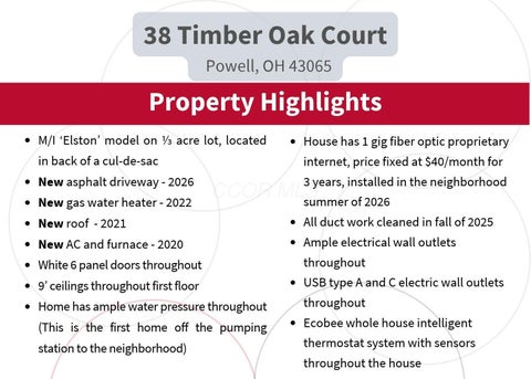 Tiny photo for 38 Timber Oak Court, Powell, OH 43065 (MLS # 226039996)