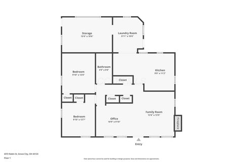 Tiny photo for 4372 Robin Street, Grove City, OH 43123 (MLS # 225044661)