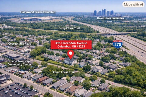Homes For Sale - 396 Clarendon Avenue<br/> Columbus, OH 43223