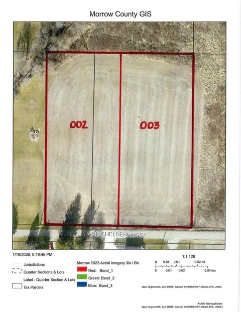 Vacant Land For Sale - 003 Reichelderfer Street<br/> Morrow County, Cardington, OH 43315