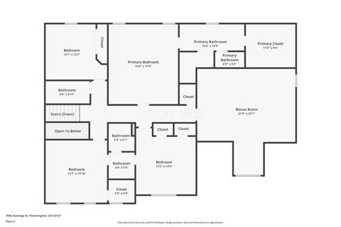 Tiny photo for 7506 Hastings Street NW, Pickerington, OH 43147 (MLS # 226019629)