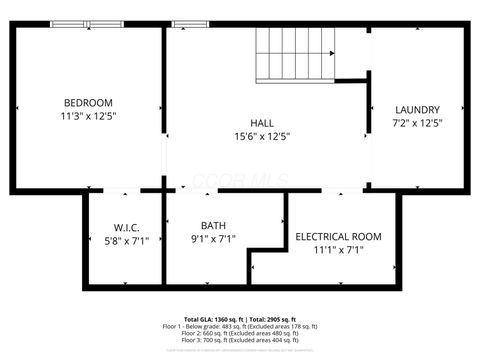 Tiny photo for 251 E 3rd Avenue, Columbus, OH 43201 (MLS # 225044025)