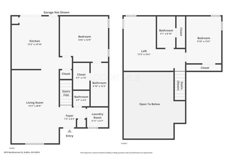 Tiny photo for 5819 Buckhannon Street, Dublin, OH 43016 (MLS # 226000532)