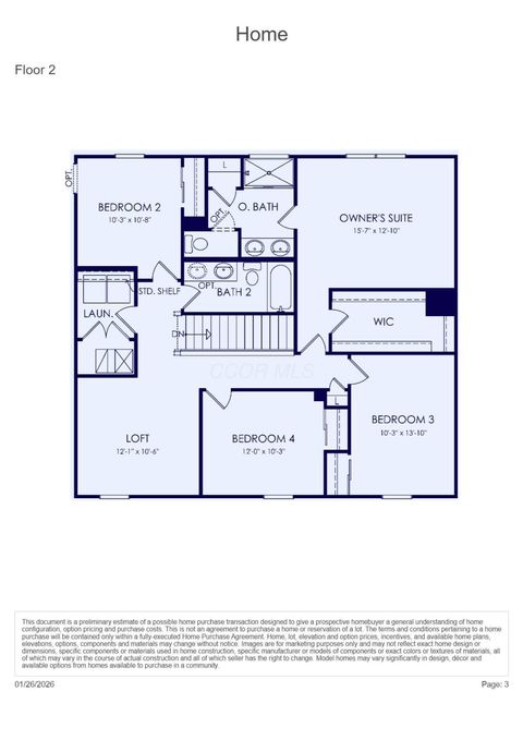 Tiny photo for 1118 Solitary Street Lot 2592 #Lot 2592, Galena, OH 43021 (MLS # 226002556)
