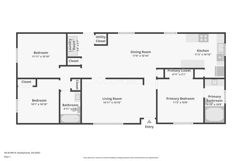 Tiny photo for 162 W Mill Street, Rushsylvania, OH 43347 (MLS # 225044778)