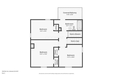 Tiny photo for 1566 Elbur Avenue, Lakewood, OH 44107 (MLS # 225044677)