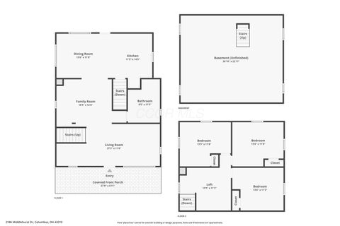 Tiny photo for 2186 Middlehurst Drive, Columbus, OH 43219 (MLS # 226000511)