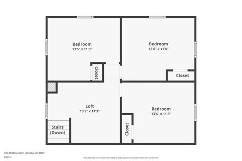 Tiny photo for 2186 Middlehurst Drive, Columbus, OH 43219 (MLS # 226000511)