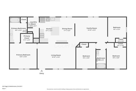 Tiny photo for 322 Clagg Street, Bellefontaine, OH 43311 (MLS # 225044701)