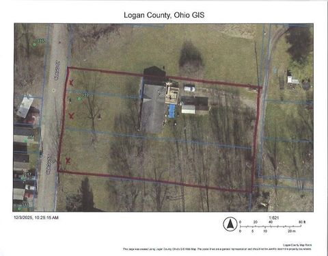 Tiny photo for 322 Clagg Street, Bellefontaine, OH 43311 (MLS # 225044701)