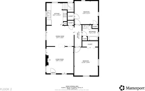 Tiny photo for 419 Bellevue Avenue, Springfield, OH 45503 (MLS # 226000177)