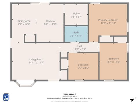 Tiny photo for 2701 Cassady Place, Columbus, OH 43219 (MLS # 225045093)