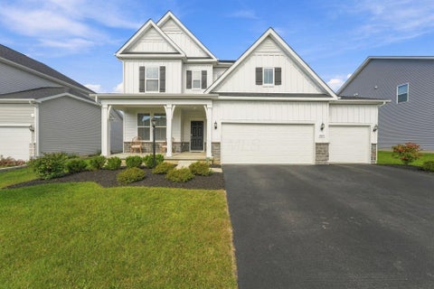 Photo of 9671 Sagewood Street, Plain City, OH 43064 (MLS # 226036181)