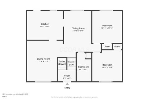 Tiny photo for 3010 Bennington Avenue, Columbus, OH 43231 (MLS # 225040987)