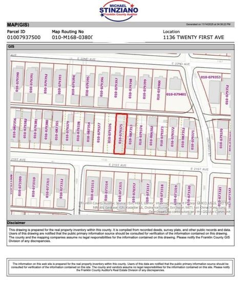 Photo of 1136 E 21st Avenue, Columbus, OH 43211 (MLS # 225043174)