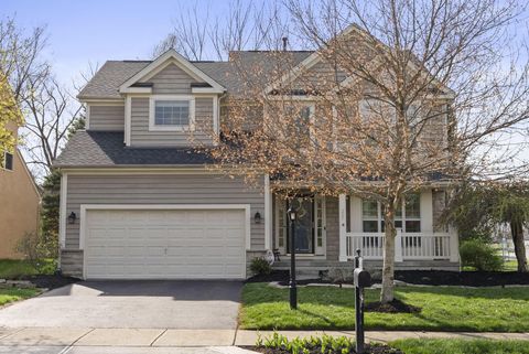 Photo of 257 Wagon Trail S, Powell, OH 43065 (MLS # 226010689)