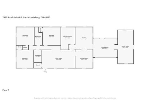 Tiny photo for 7460 Brush Lake Road, North Lewisburg, OH 43060 (MLS # 226020866)