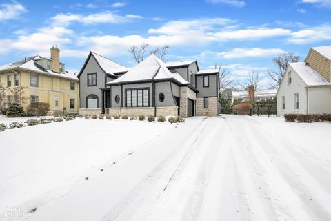A home in Grosse Pointe Shores