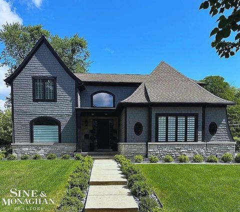 A home in Grosse Pointe Shores