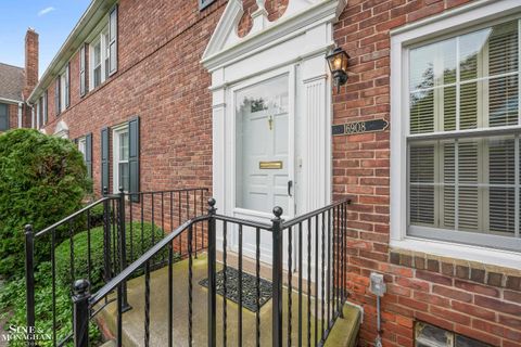 A home in Grosse Pointe