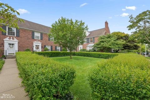 A home in Grosse Pointe