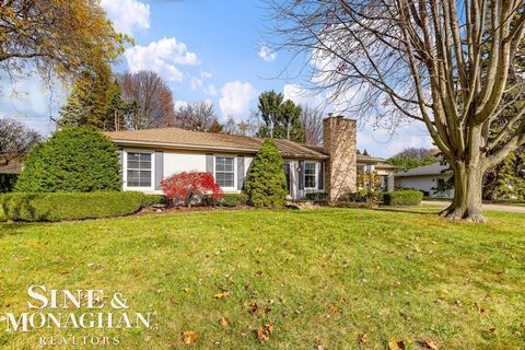 A home in Grosse Pointe Shores