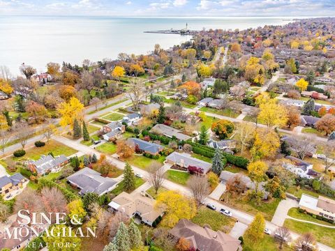 A home in Grosse Pointe Shores