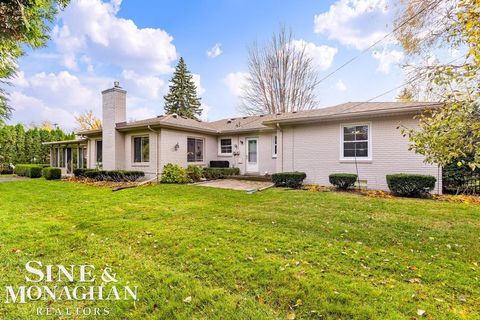 A home in Grosse Pointe Shores