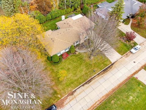 A home in Grosse Pointe Shores