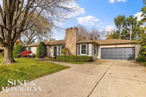 A home in Grosse Pointe Shores