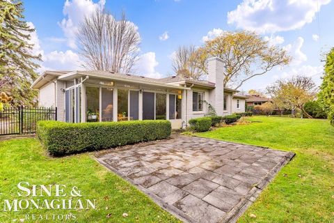 A home in Grosse Pointe Shores