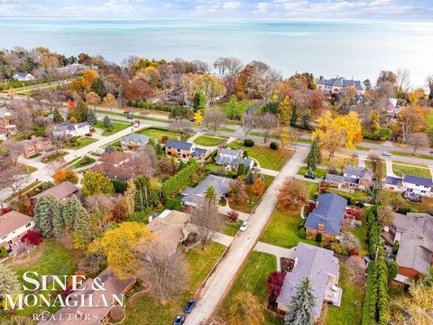 A home in Grosse Pointe Shores