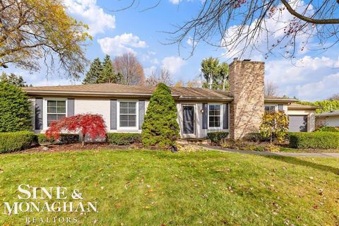 A home in Grosse Pointe Shores