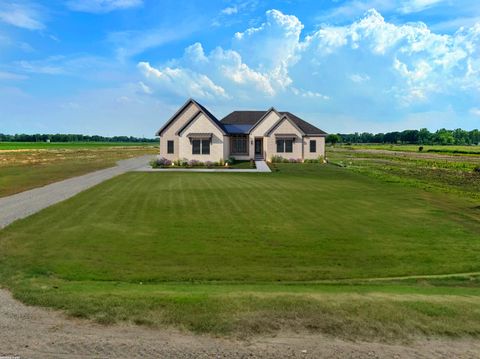 A home in Armada Twp