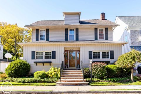 A home in Grosse Pointe