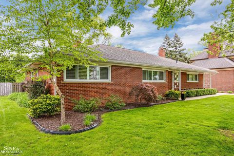 A home in Grosse Pointe Shores