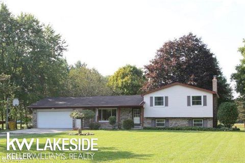 A home in Armada Twp