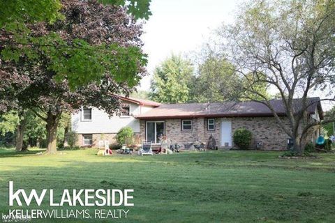 A home in Armada Twp