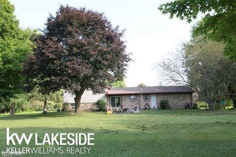 A home in Armada Twp