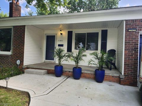 A home in Harper Woods