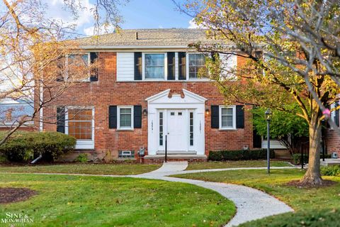 A home in Grosse Pointe