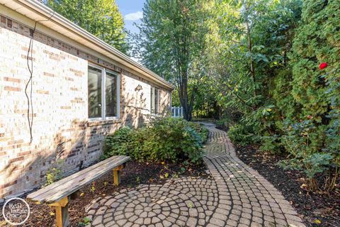 A home in Grosse Pointe Shores