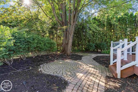 A home in Grosse Pointe Shores