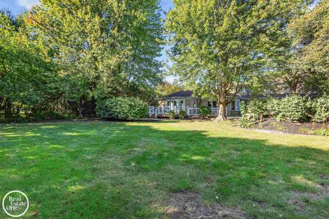 A home in Grosse Pointe Shores