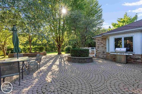 A home in Grosse Pointe Shores