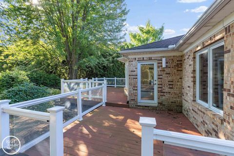 A home in Grosse Pointe Shores