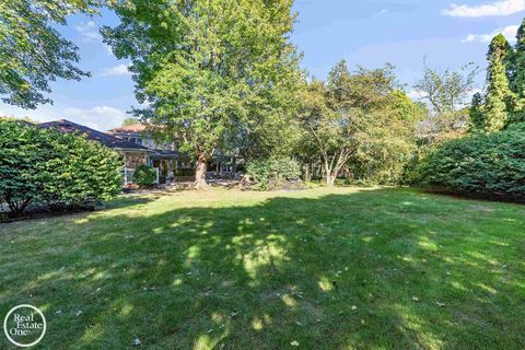 A home in Grosse Pointe Shores